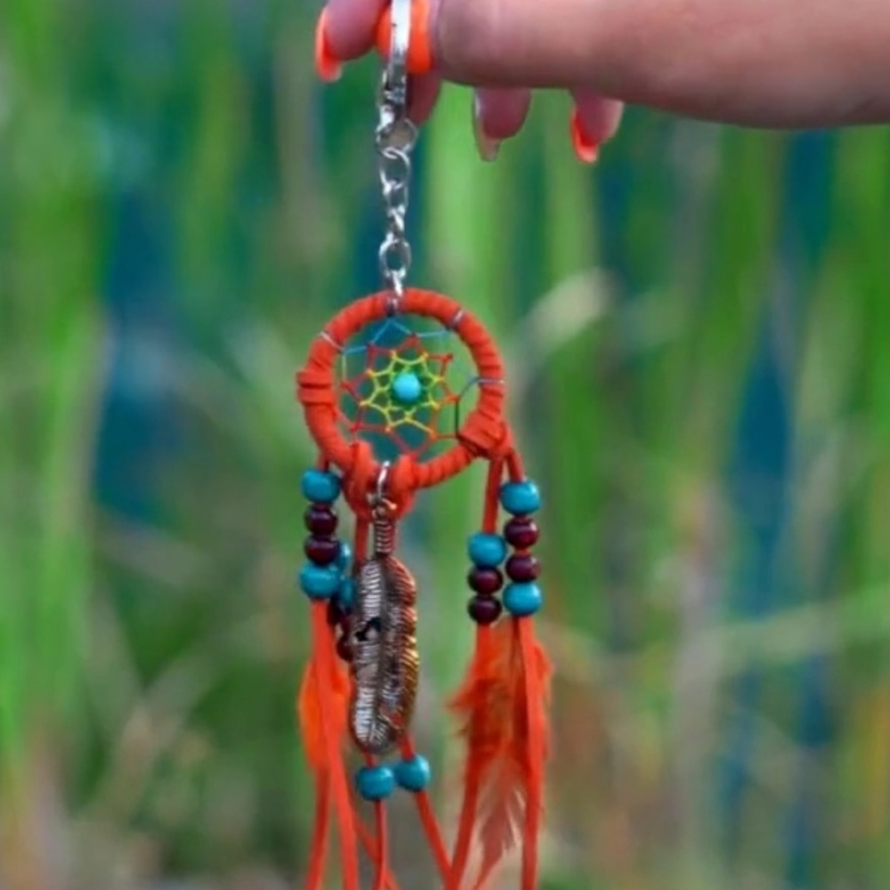 Mindful Souls Dream Catcher Keychain